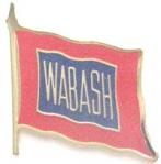 WABASH RAILROAD LOGO METAL HAT PIN